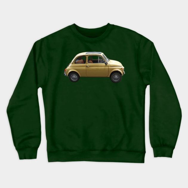 little yellow car Crewneck Sweatshirt by mystudiocreate